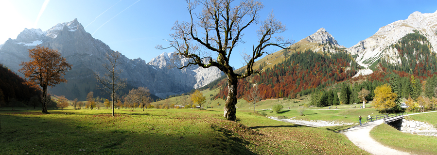 Herbstfarben in der Eng