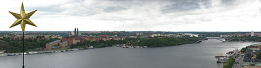 Stockholm M&auml;laren mit V&auml;sterbronbr&uuml;cke