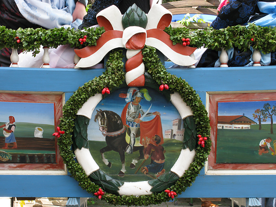 Detail Truhenwagen T&ouml;lzer Leonhardifahrt
