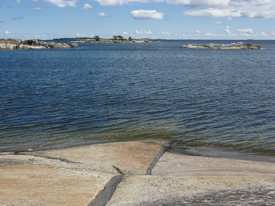 Salzwasser und Granit