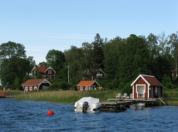 Idylle pur im Sk&auml;rengarten vor Stockholm